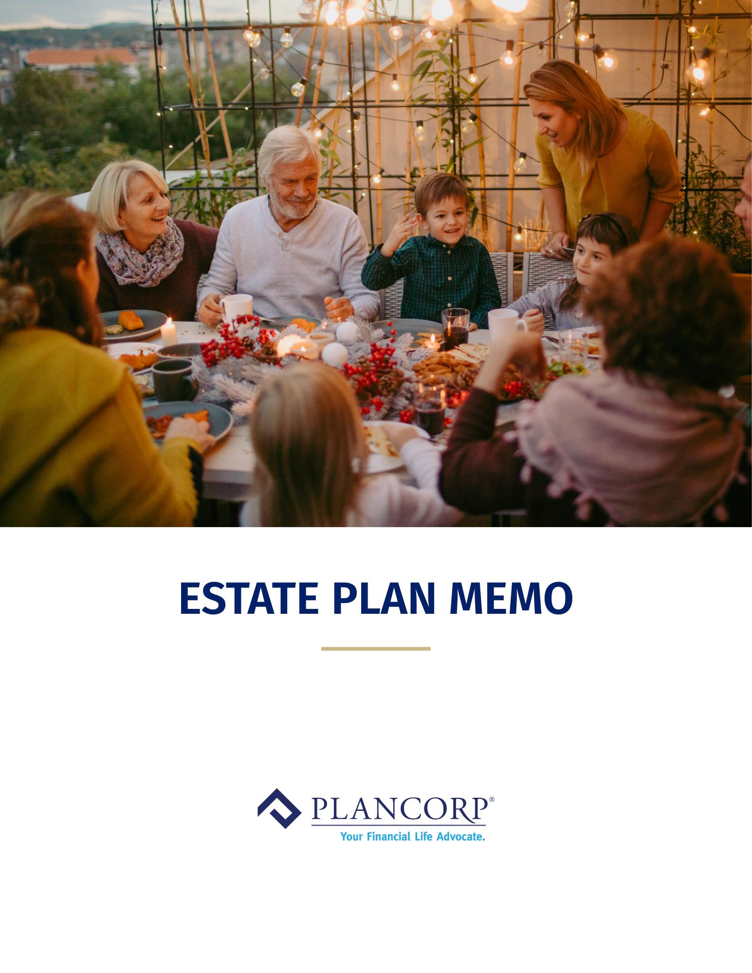 ESTATE PLAN MEMO