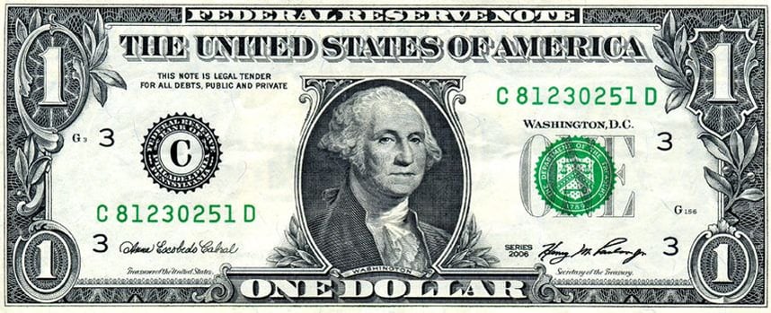 Growth of $1.00